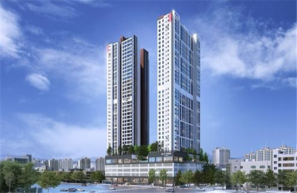 인천 시민공원역 스카이파크, 민간임대 아파트 공급 개시